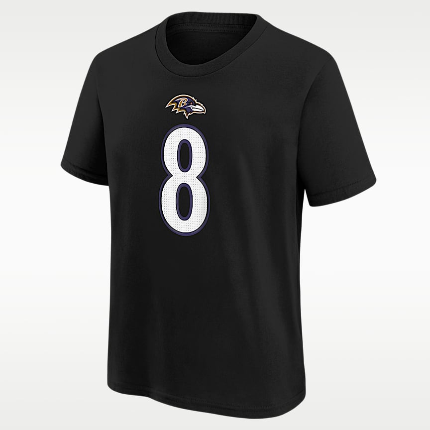 Lamar Jackson Baltimore Ravens Salute to Service Big Kids' Nike